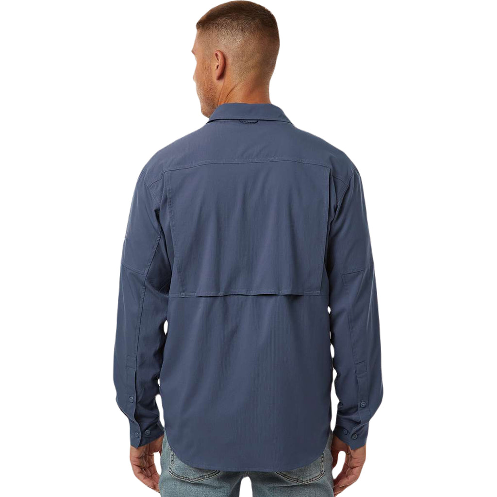 Columbia Men's Dark Mountain Silver Ridge Utility Lite Long Sleeve Shirt