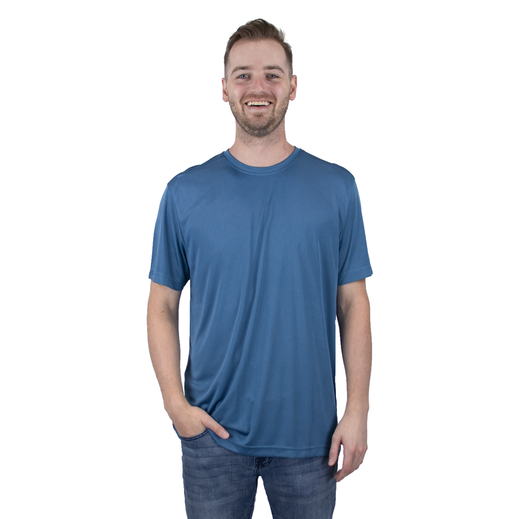 Zusa Men's Niagara Blue Breezy Tee 2.0