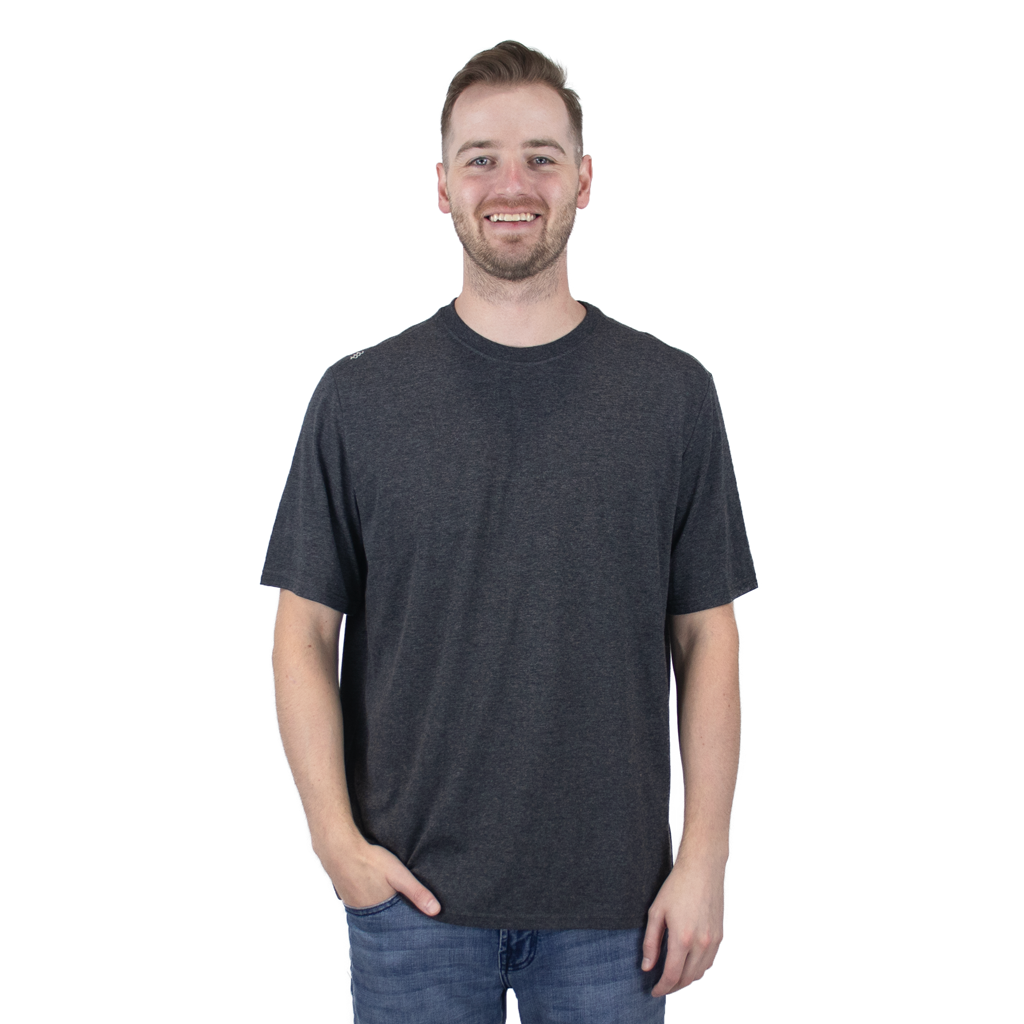 48-Hour Zusa Men's Black Heather Tamarac Tee