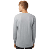 Tultex Unisex Heather Grey Fine Jersey Long Sleeve T-Shirt