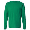 Tultex Unisex Kelly Green Fine Jersey Long Sleeve T-Shirt