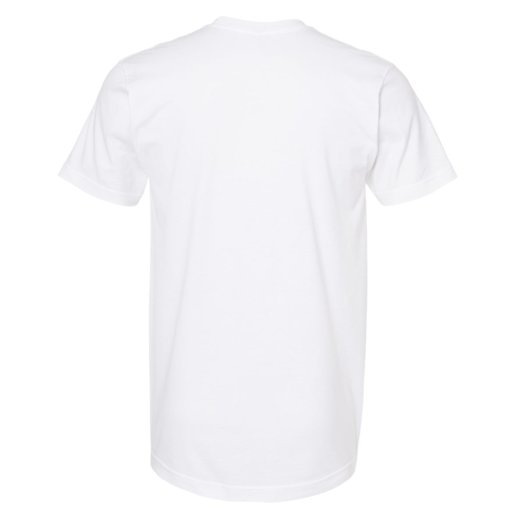Tultex Unisex White Fine Jersey T-Shirt