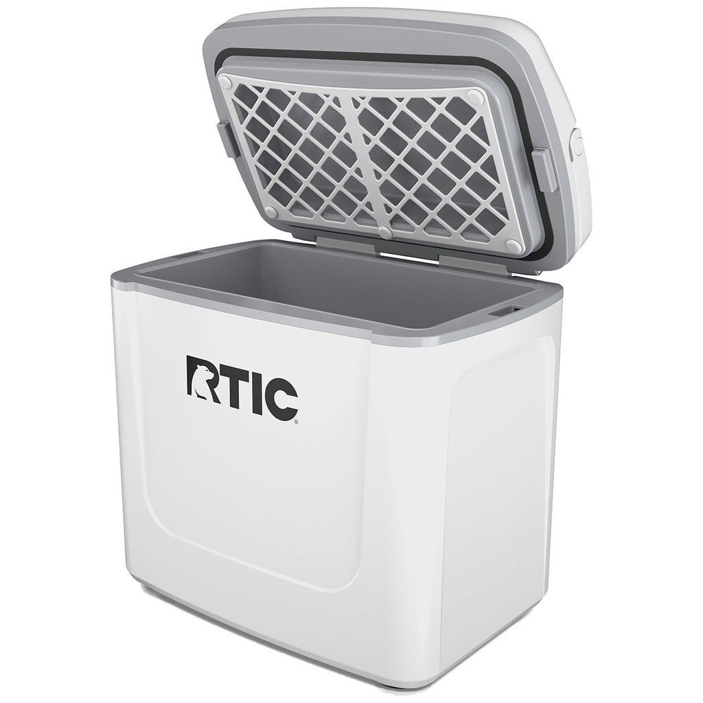 RTIC White & Grey 8 QT Road Trip Personal Cooler