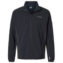 Columbia Men's Black Spectre Ridge Tech Fleece Full-Zip Jacket