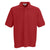 Vantage Men's Red Soft-Blend Double-Tuck Pique Polo