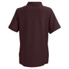 Vantage Women's Deep Maroon Soft-Blend Double-Tuck Pique Polo