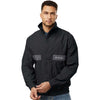 Columbia Men's Black/Shark Spire Valley Windbreaker