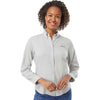 Columbia Women's Cool Grey PFG Tamiami Long Sleeve Shirt