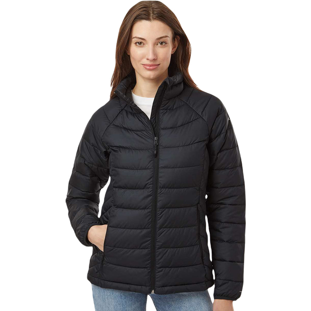 Columbia Women's Black Powder Lite Fill Zip Jacket