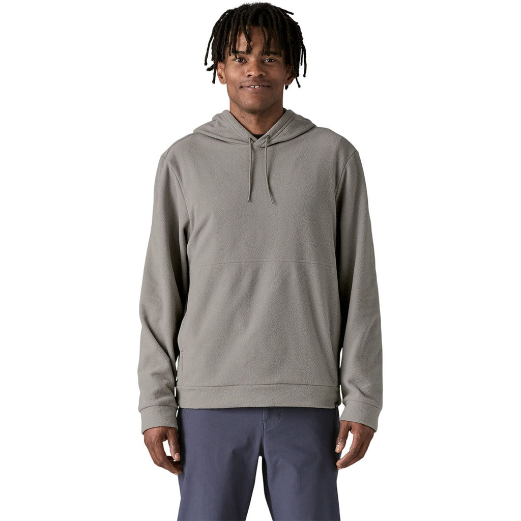 Patagonia Men's Feather Grey Micro D Fleece Hoody