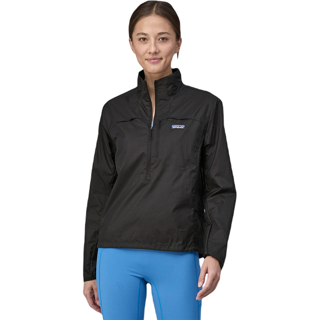 Patagonia Women's Black Houdini Stash 1/2-Zip Pullover