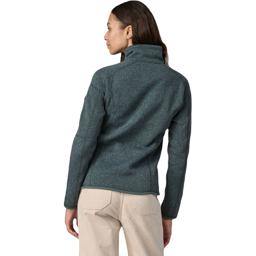 Patagonia Women's Nouveau Green Better Sweater Quarter Zip 2.0