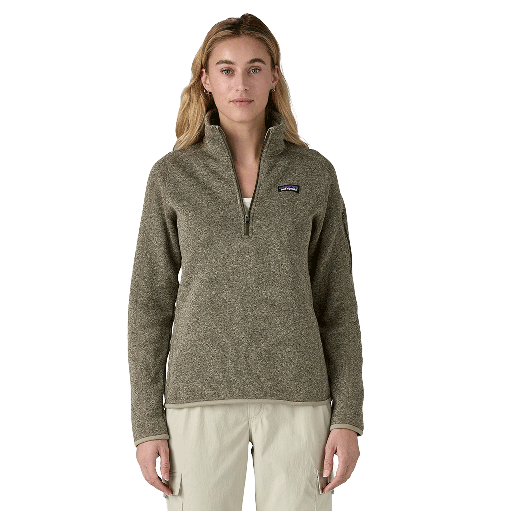 Patagonia Women's River Rock Green Better Sweater Quarter Zip 2.0