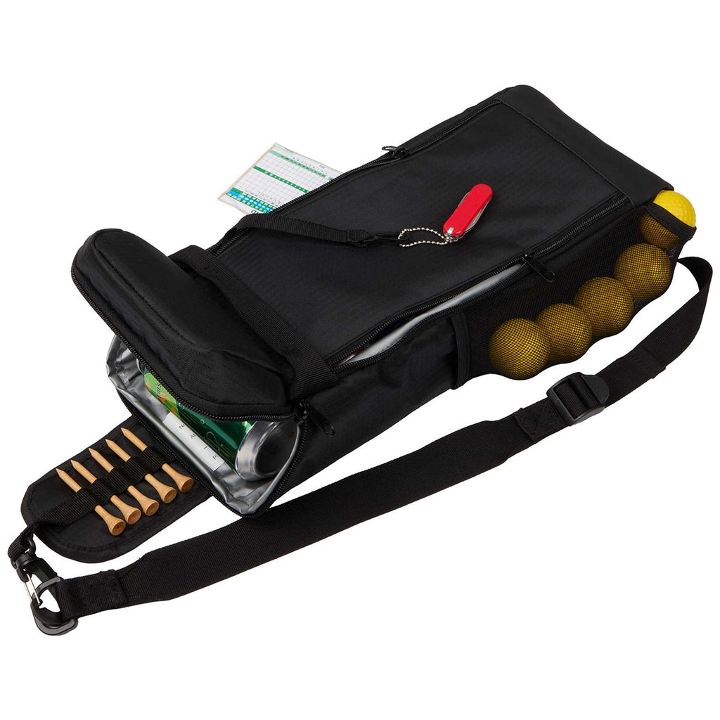 Leed's Black Fairway Recycled 6 Can Golf Cooler
