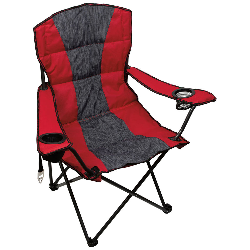 48-Hour BIC Red Premium Heather Stripe Chair