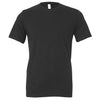 Bella + Canvas Unisex Dark Grey Jersey Short-Sleeve T-Shirt
