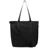 Hit Black Hudson rPET Leatherette Computer Tote Bag