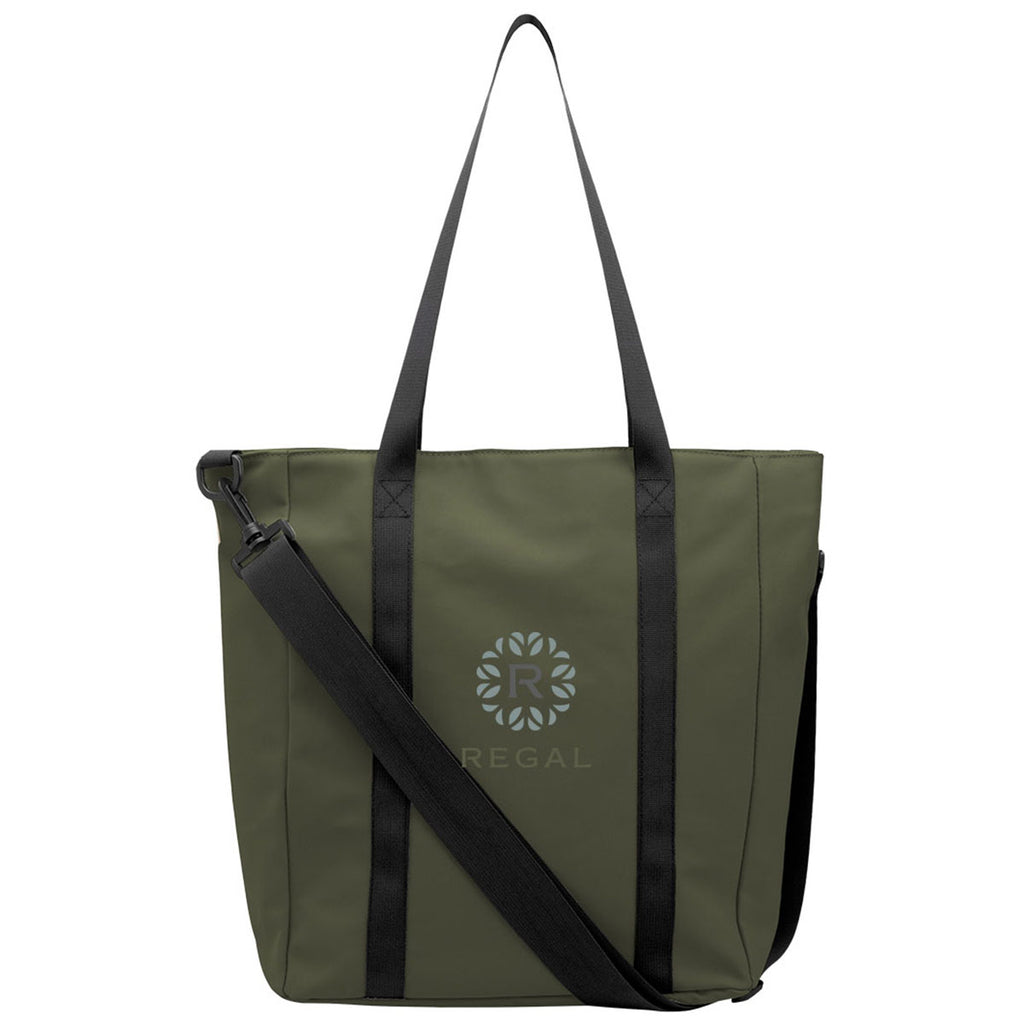 Hit Olive Hudson rPET Leatherette Computer Tote Bag