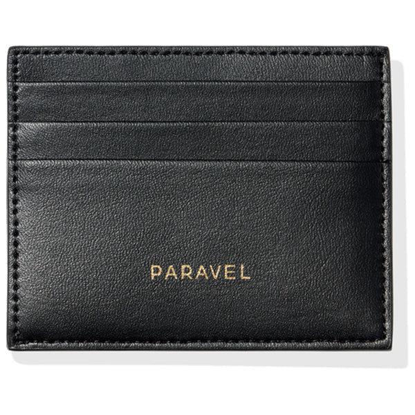 Paravel Domino Black Cabana Card Case