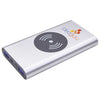 BIC Silver Aluminum HD Wireless Power Bank 10000 mAh