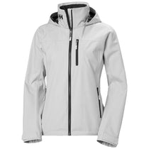 Helly Hansen Women's Grey Fog Crew Hooded Jacket 2.0