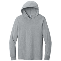 Jerzees Classics Unisex Athletic Heather Cotton Long Sleeve Hooded T-Shirt