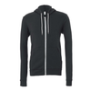 Bella + Canvas Unisex Dark Grey Sponge Fleece Full-Zip Hoodie