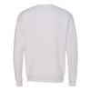 Bella + Canvas Unisex White Drop Shoulder Fleece Sweatshirt