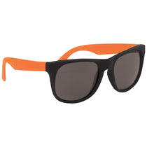 Hit Orange Rubberized Sunglasses