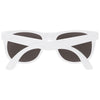 Hit White/White Rubberized Sunglasses