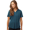 AllPro Women's Atlantic Blue Pro-Lock Performance Polo