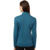 AllPro Women's Pacific Blue Pro-Lock Performance Quarter-Zip Pullover