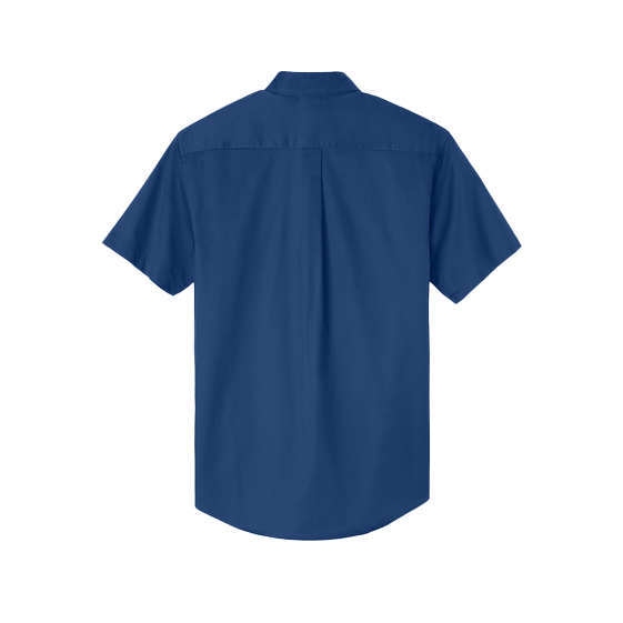 Port Authority Men's Royal/Classic Navy Short Sleeve Easy Care Shirt
