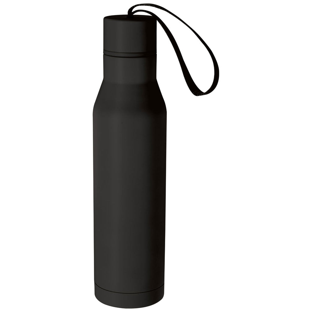 48-Hour BIC Black Vacuum Insulated Bottle with Carry Loop - 18 oz.