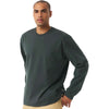 Bella + Canvas Men's Hunter Green 7.5 oz Heavyweight Long Sleeve Tee