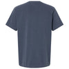 Bella + Canvas Unisex Washed Navy Heavyweight Garment-Dyed Tee