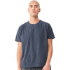 Bella + Canvas Unisex Washed Navy Heavyweight Garment-Dyed Tee