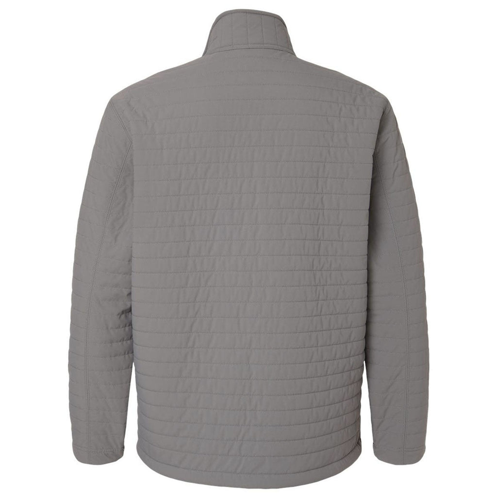 Dri Duck Men's Grey Keystone Full-Zip Jacket