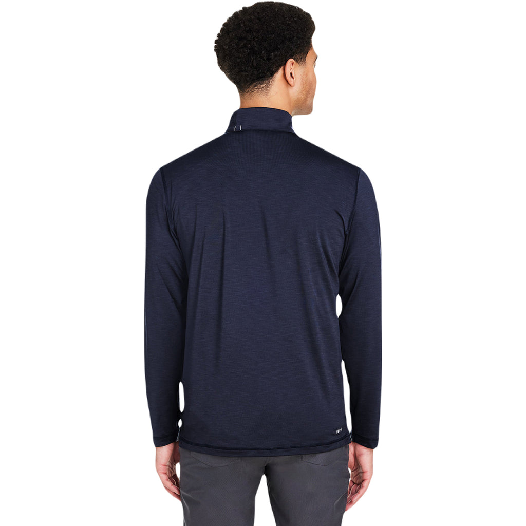 Puma Golf Men's Navy Blazer You-V Quarter-Zip