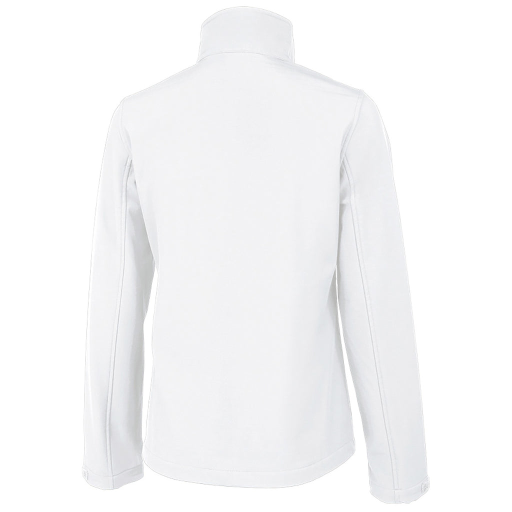 Charles River Women's White Supreme Soft Shell Jacket