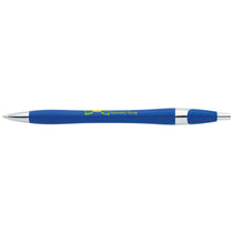 Good Value Blue with Black Ink Chrome Dart Pen