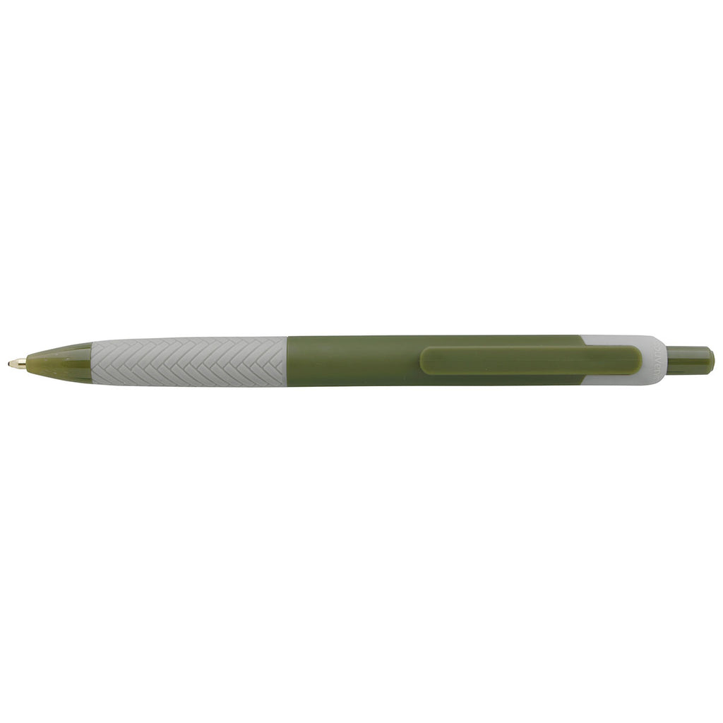 Souvenir Olive Green Herringbone RABS Pen