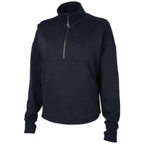 Charles River Women's Navy Willow Half Zip Sweatshirt