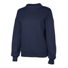 Charles River Women's Navy Willow Mock-Neck Sweatshirt