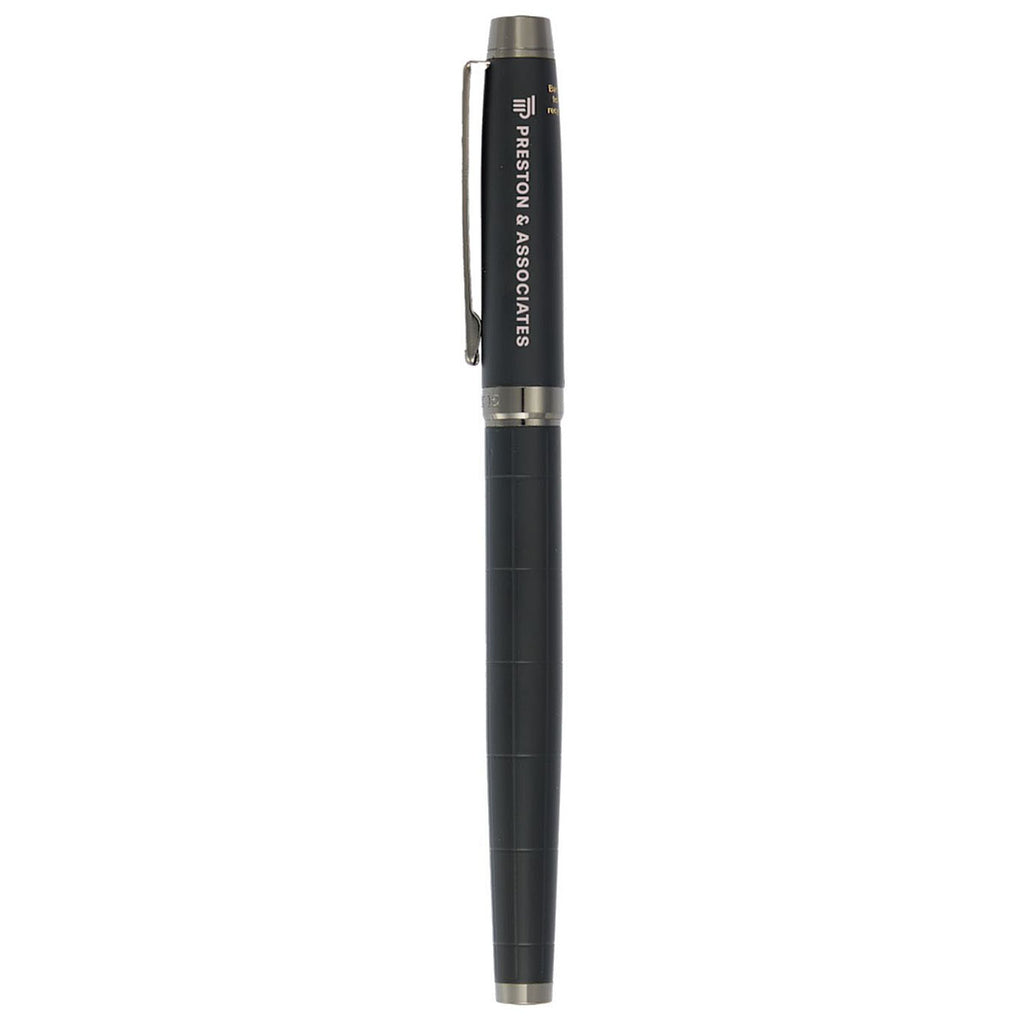 Leed's Black Luxe Recycled Brass Pillar Roller Ball