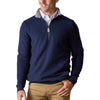 Straight Down Men's Indigo Major Quarter Zip