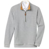Straight Down Men's Light Charcoal Major Quarter Zip