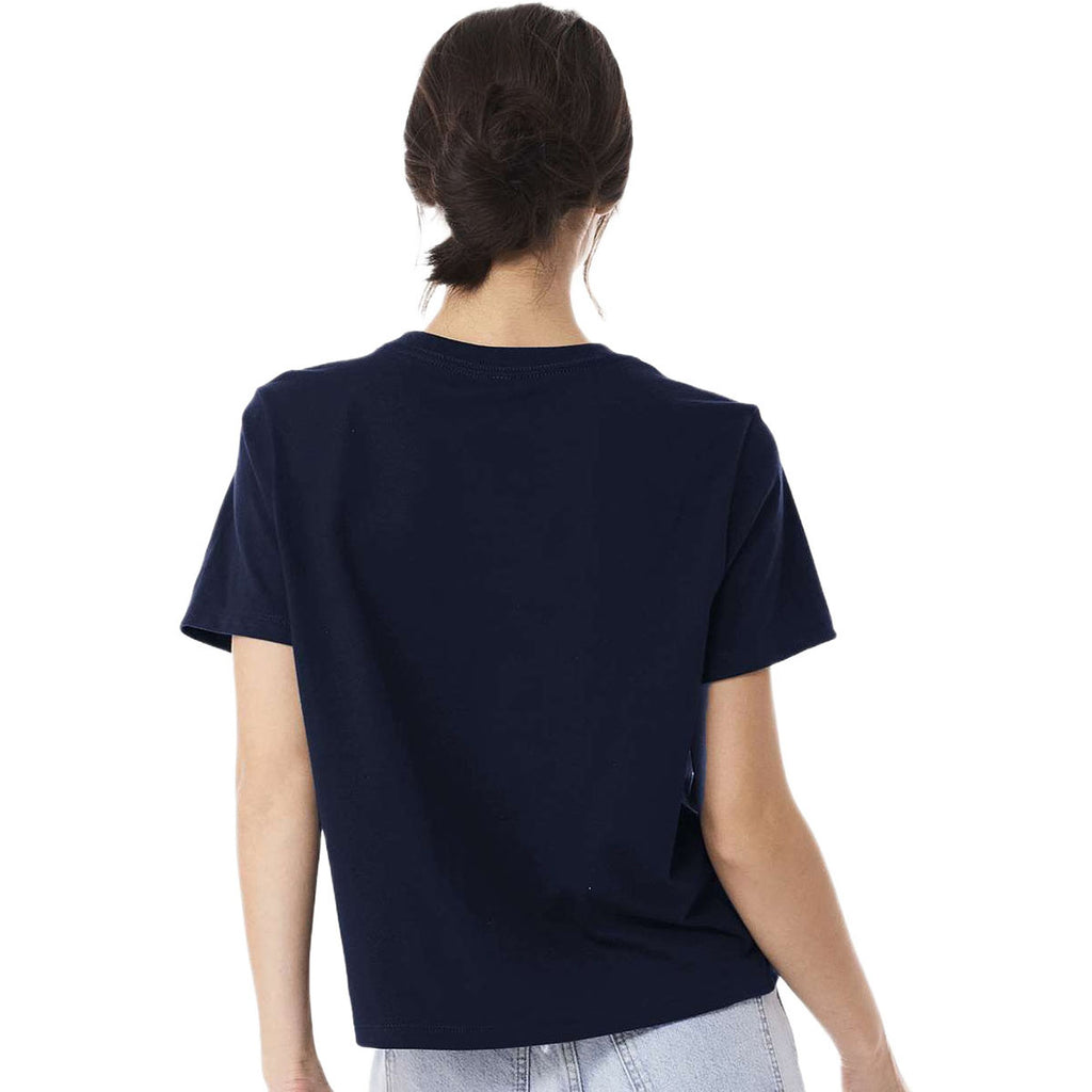 Bella + Canvas Women's Navy 6 oz Heavyweight Tee