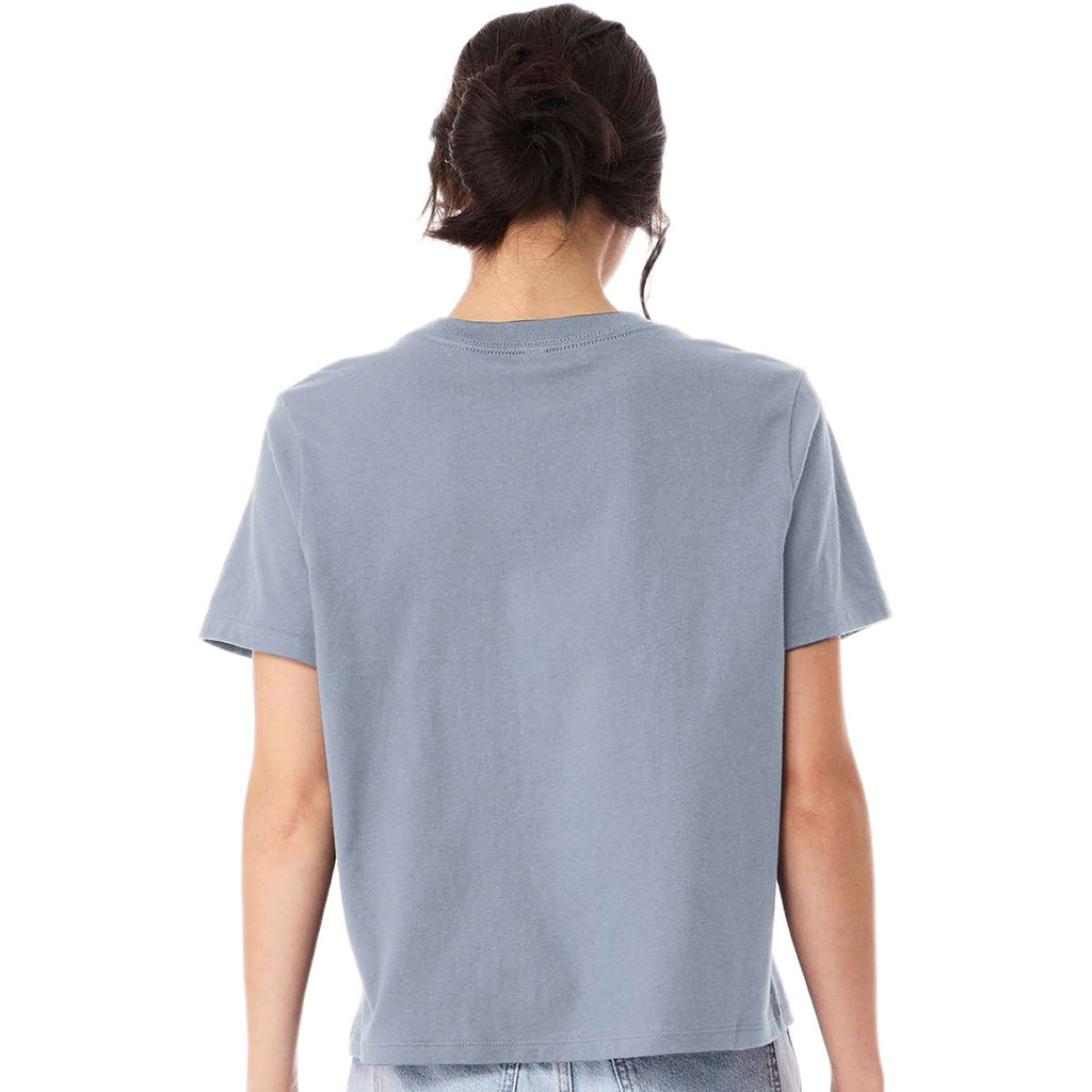 Bella + Canvas Women's Vintage Denim 6 oz Heavyweight Tee