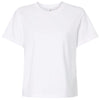 Bella + Canvas Women's White 6 oz Heavyweight Tee